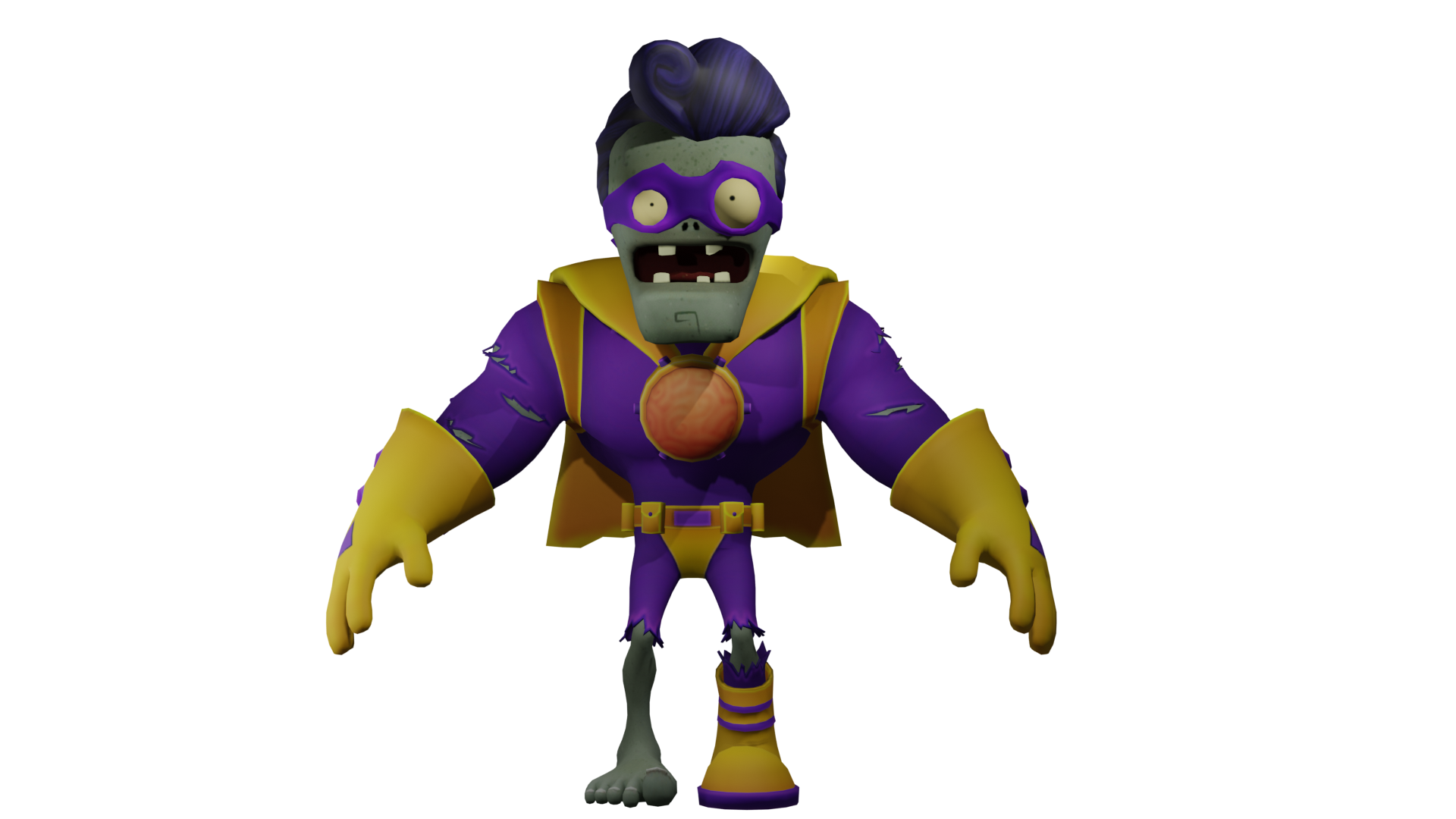 Open3DLab • Super Brainz and Electro Brainz - PVZ GW2