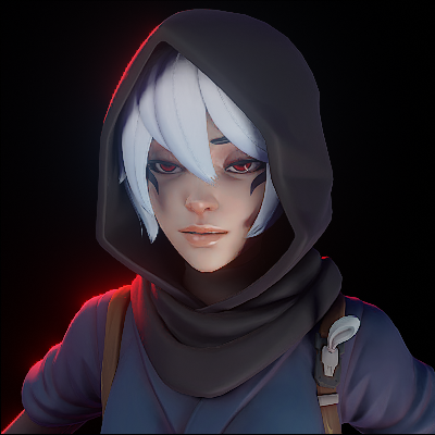 Open3DLab • Kiriko Rogue Skin (OverWatch 2) (Updated For Blender 4.0)