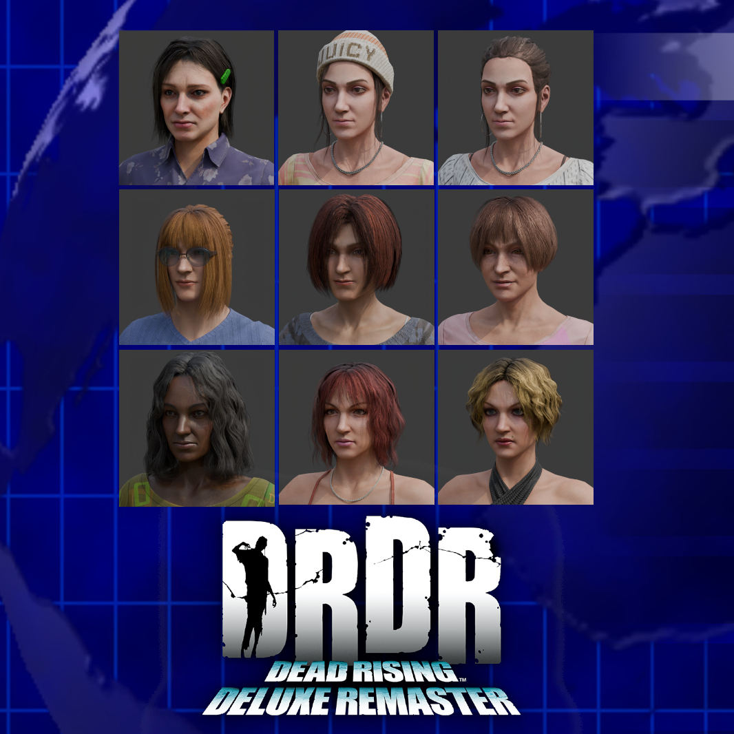 Open3DLab • Dead Rising Deluxe Remaster - (Most) Female Survivors