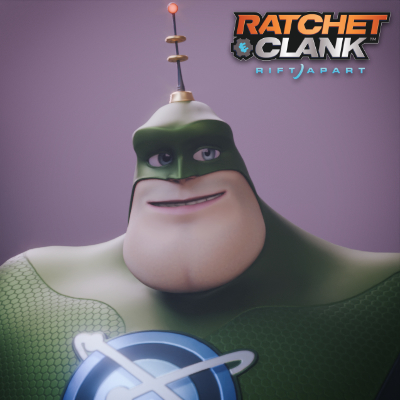Open3DLab • Captain Qwark - (Ratchet & Clank: Rift Apart)