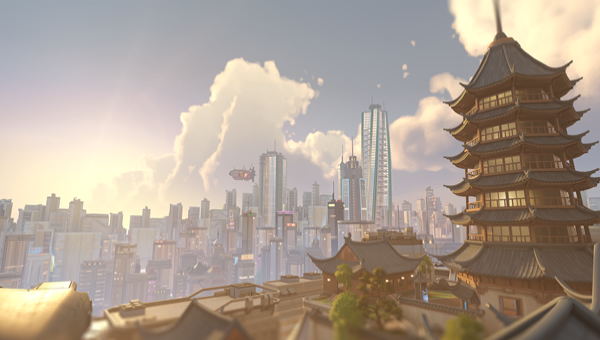 Open3DLab • Lijiang Tower - Stadium Map Overwatch