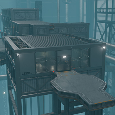 Open3DLab • Alterna Space Center Entrance