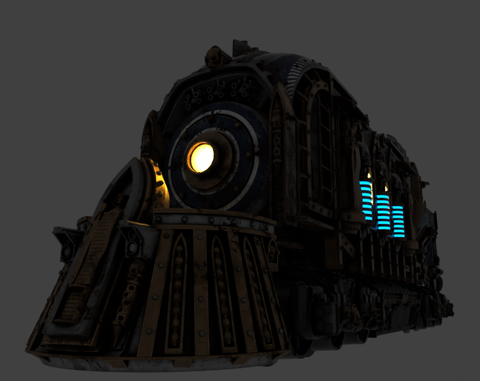 Open3DLab • Warhammer 40k train