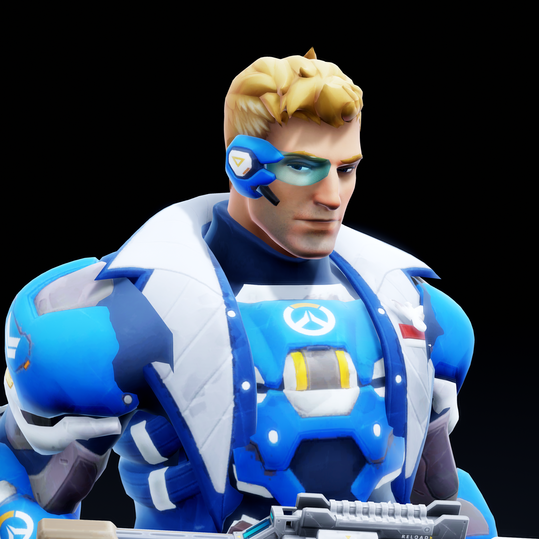 SmutBase • [Blender & MMD] Strike Commander Jack Morrison (Resident ...