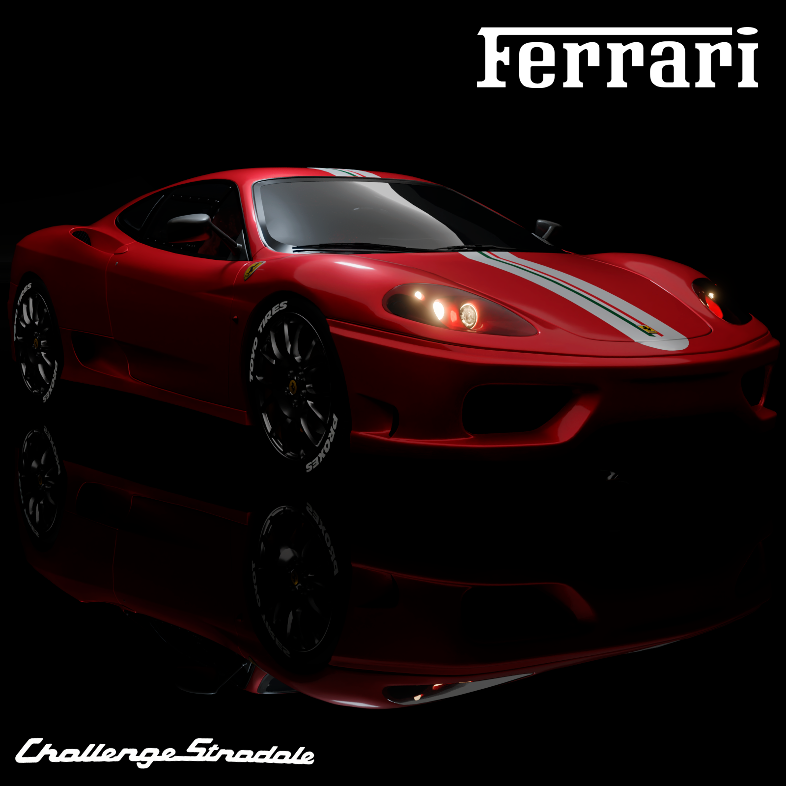 Open3DLab • Ferrari 360 Challenge Stradale 2003