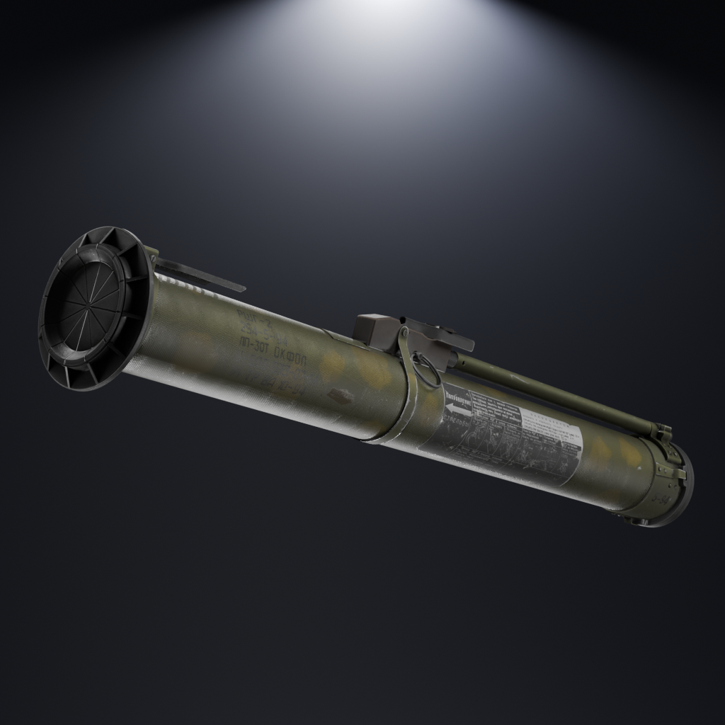 Open3DLab • RShG-2 Rocket Launcher - Escape From Tarkov