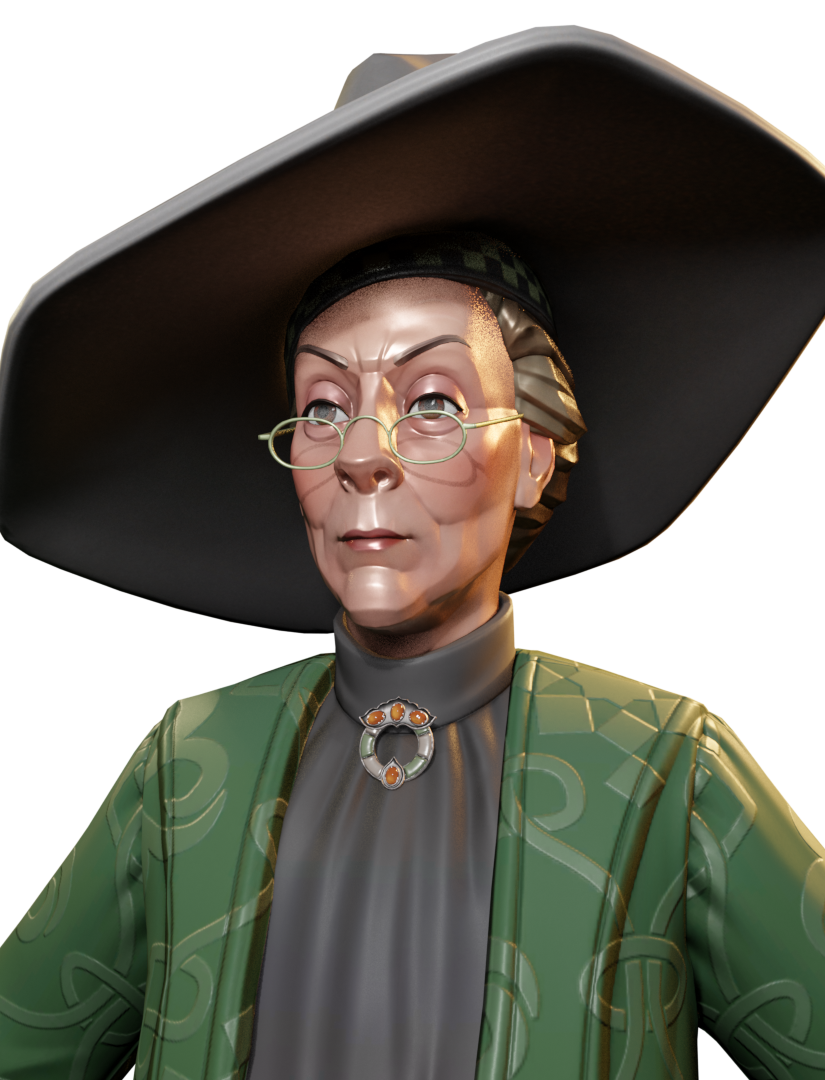 Open3DLab • HP: QC: Minerva McGonagall