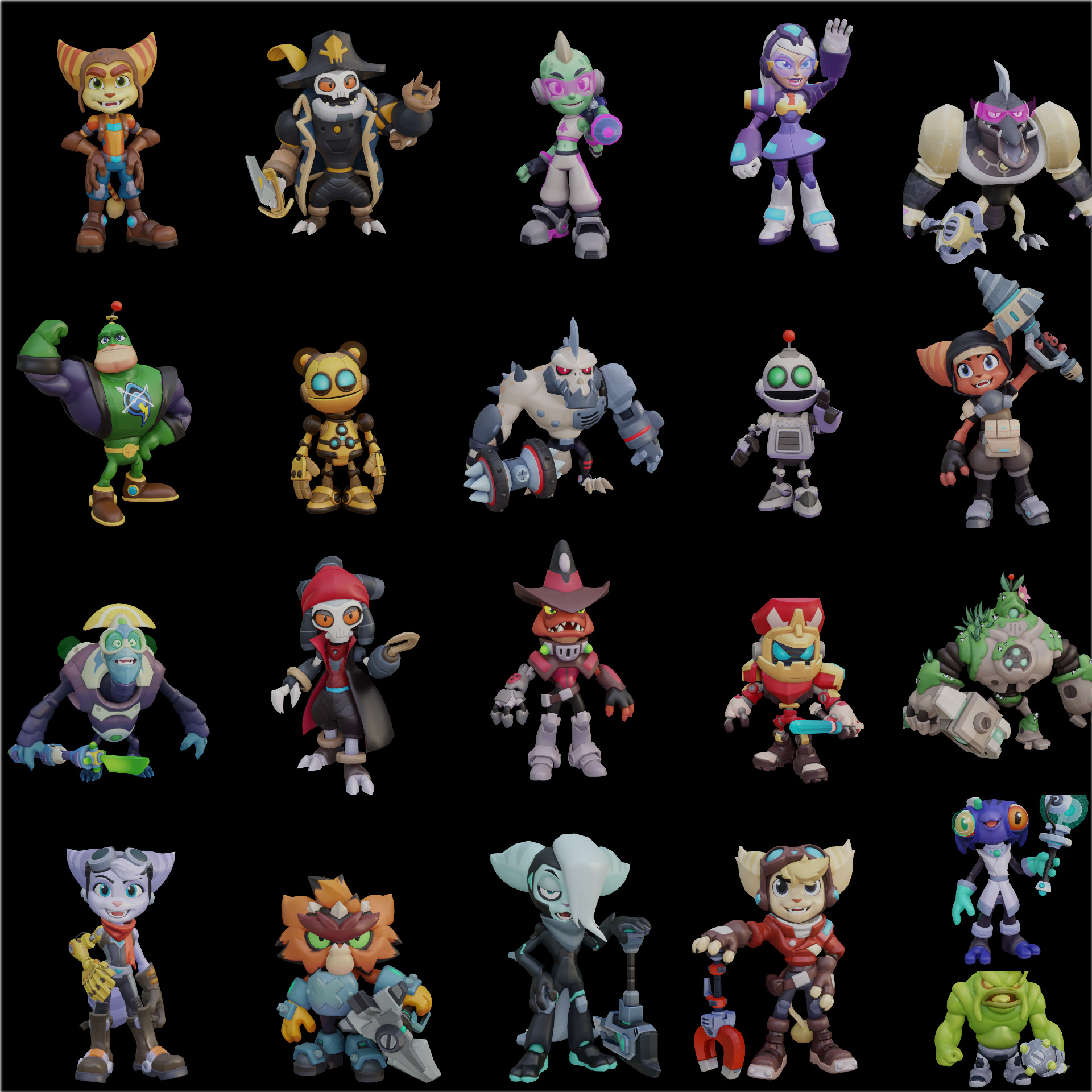 SFMLab • Ratchet and Clank Models