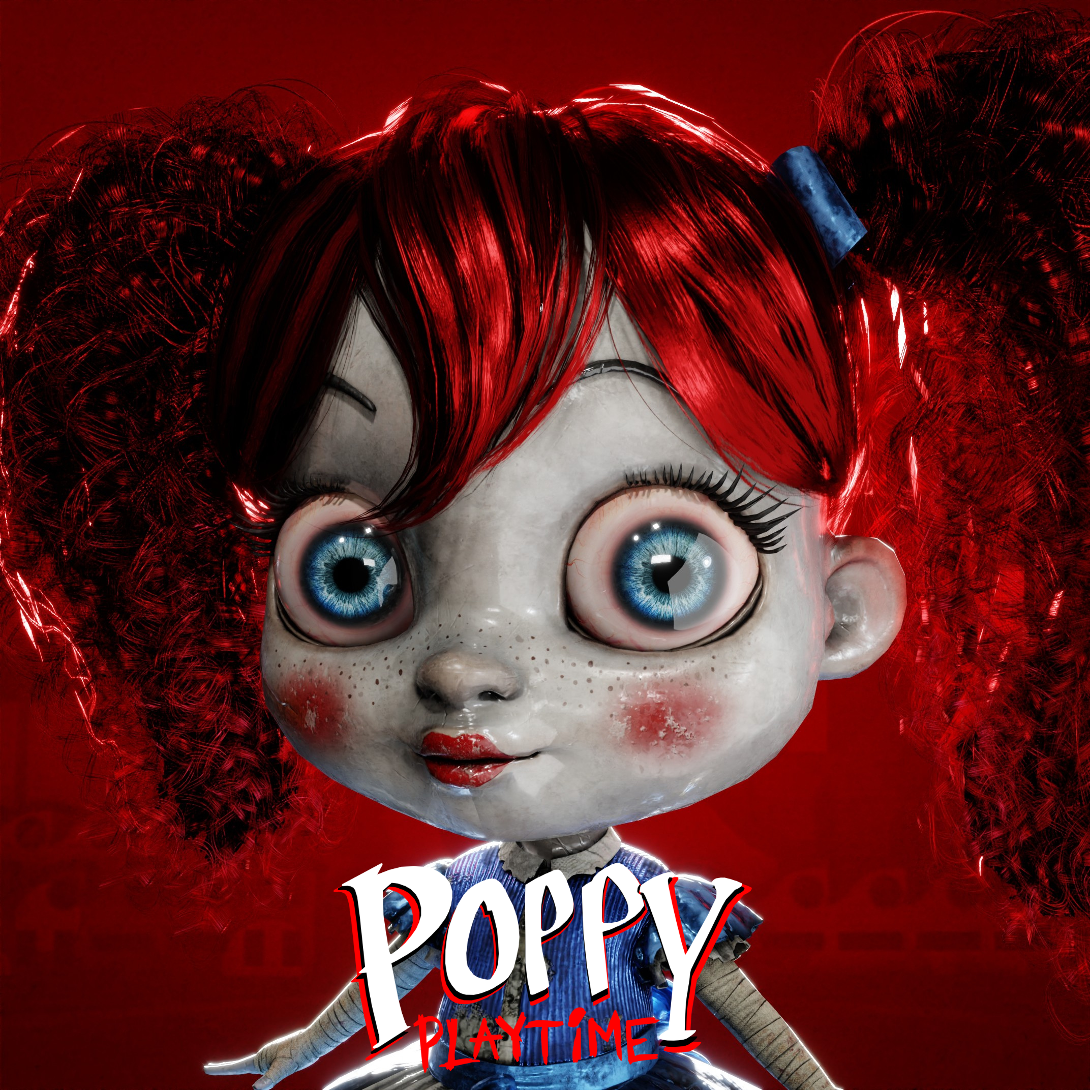 POPPY ポピー　ギャザースリーブクロップドMA-1 Open3DLab • Poppy | Poppy Playtime: Chapter 5