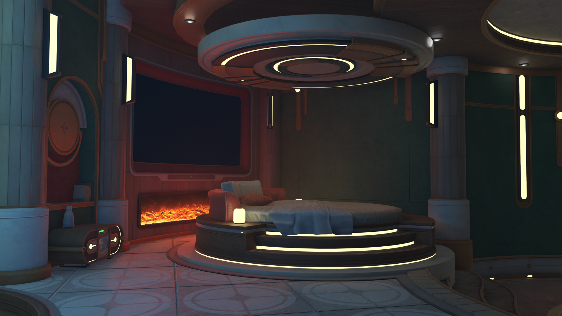 Open3DLab • [WuWa] Leonidas Hotel Room