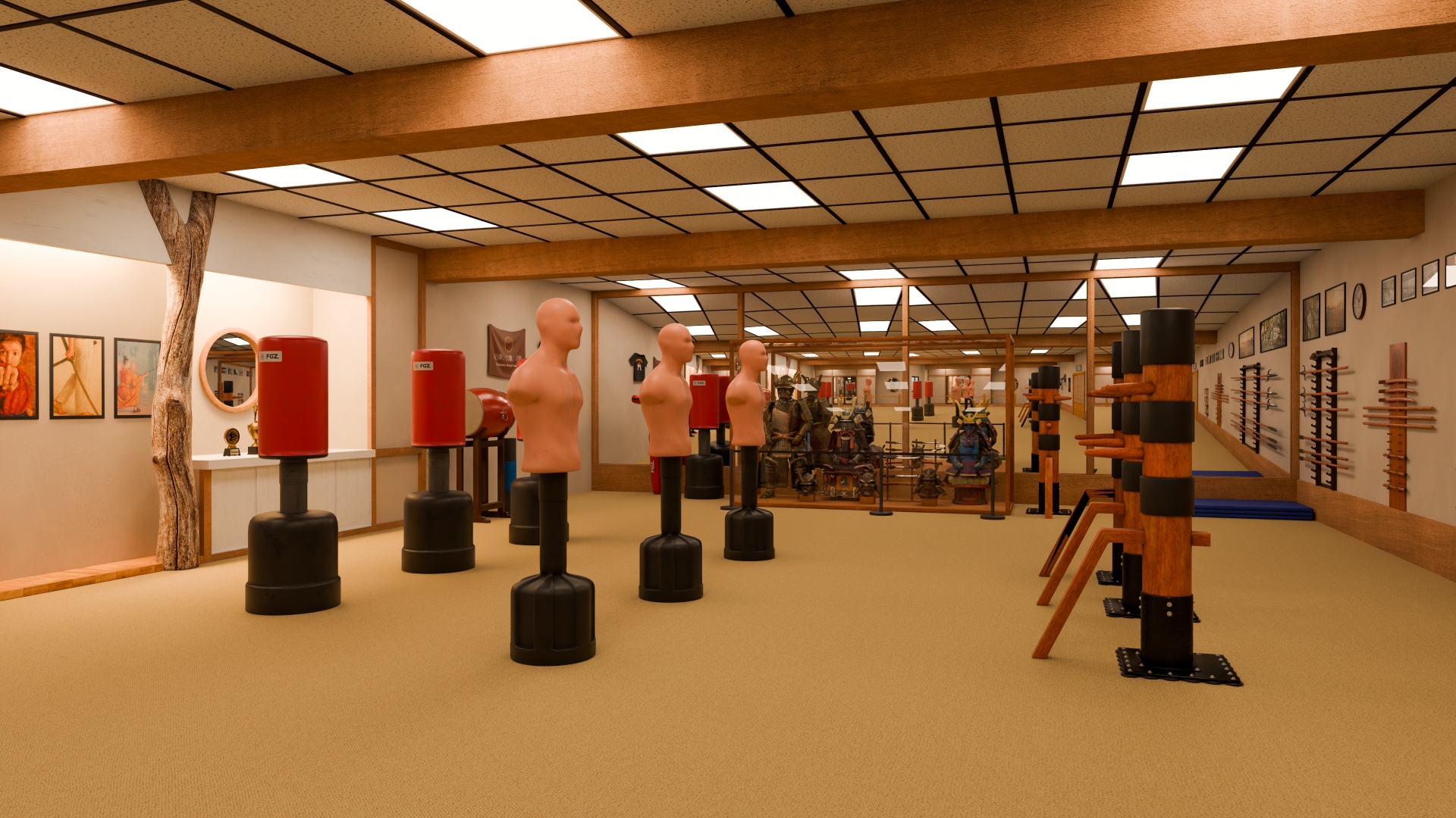 Open3DLab • Martial Arts Dojo