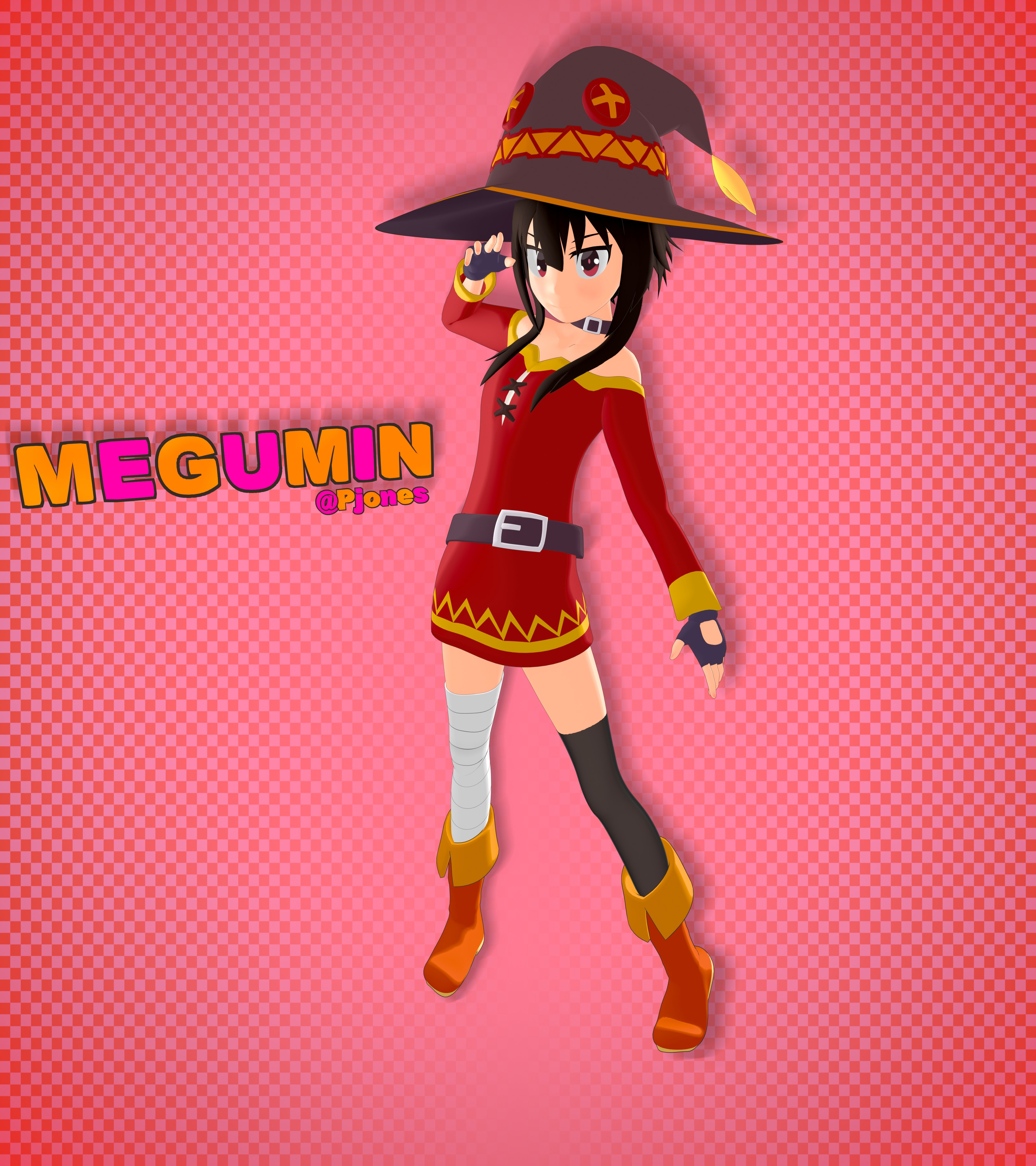 Open3DLab • Megumin - Konosuba