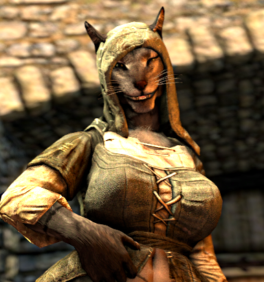 SFMLab  [Skyrim] Khajiit Female