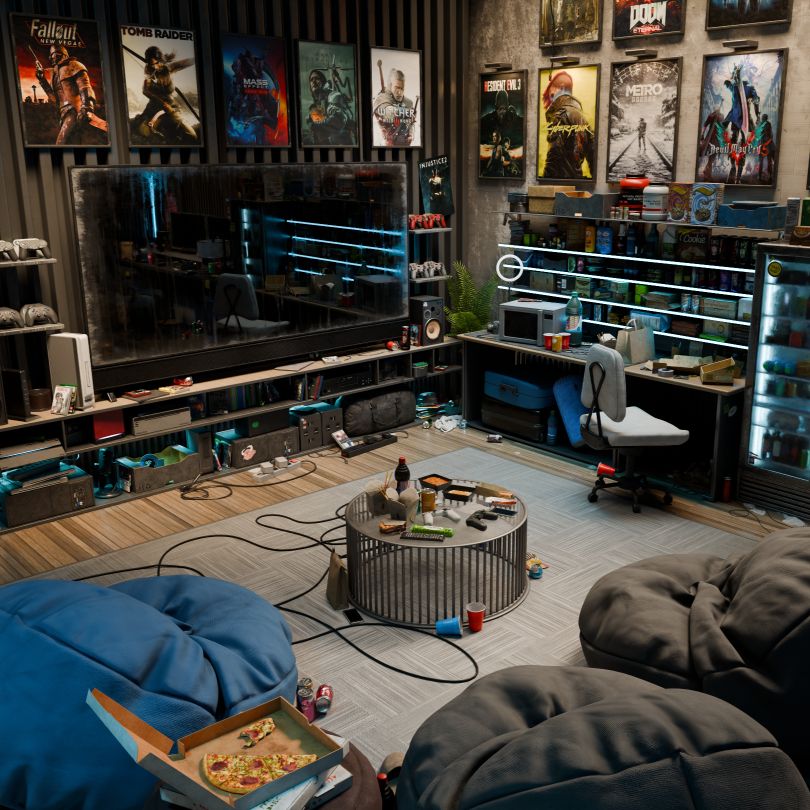 Open3DLab • Gamer Room