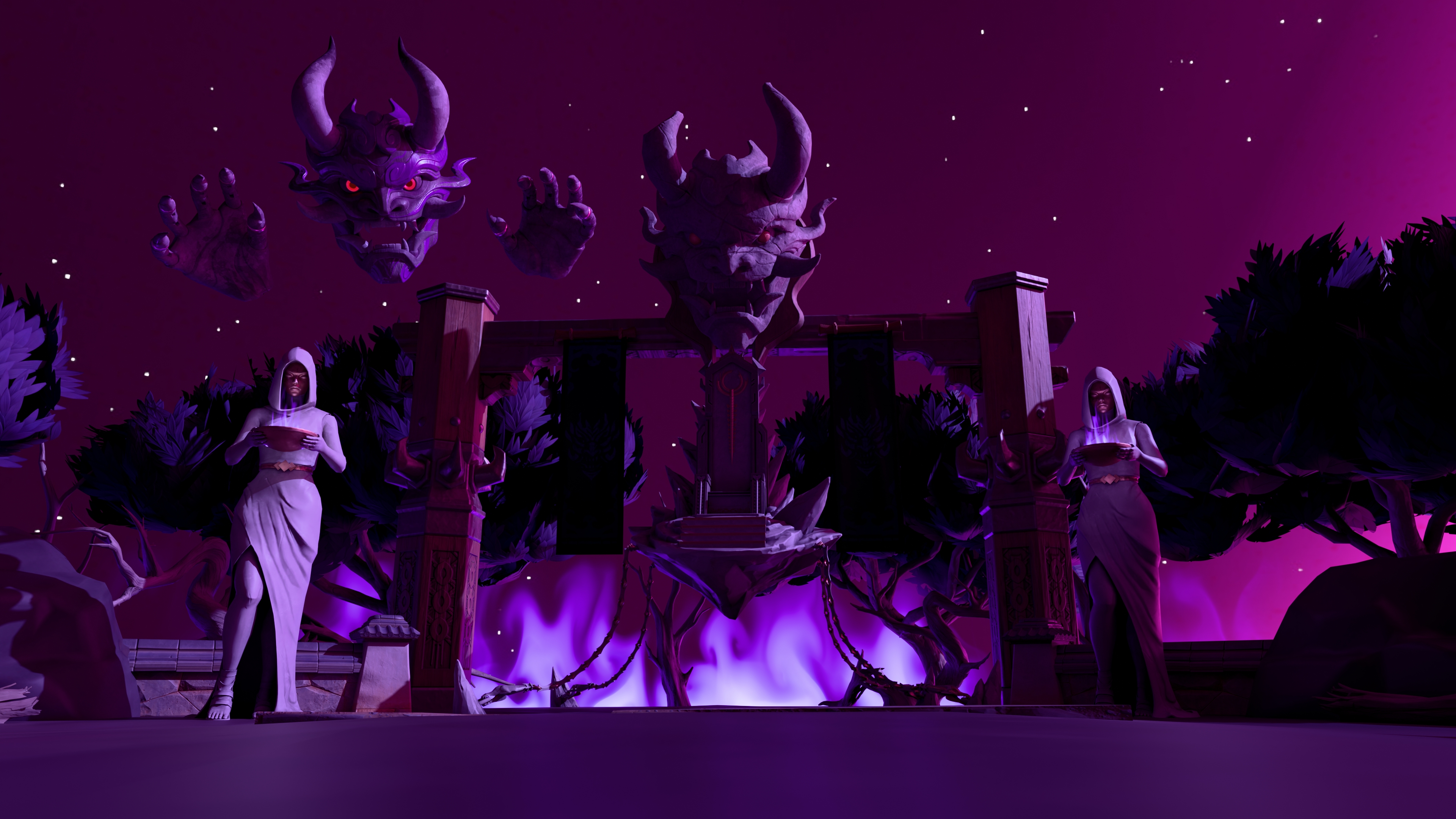 Open3DLab • Fortnite The Demon's Domain
