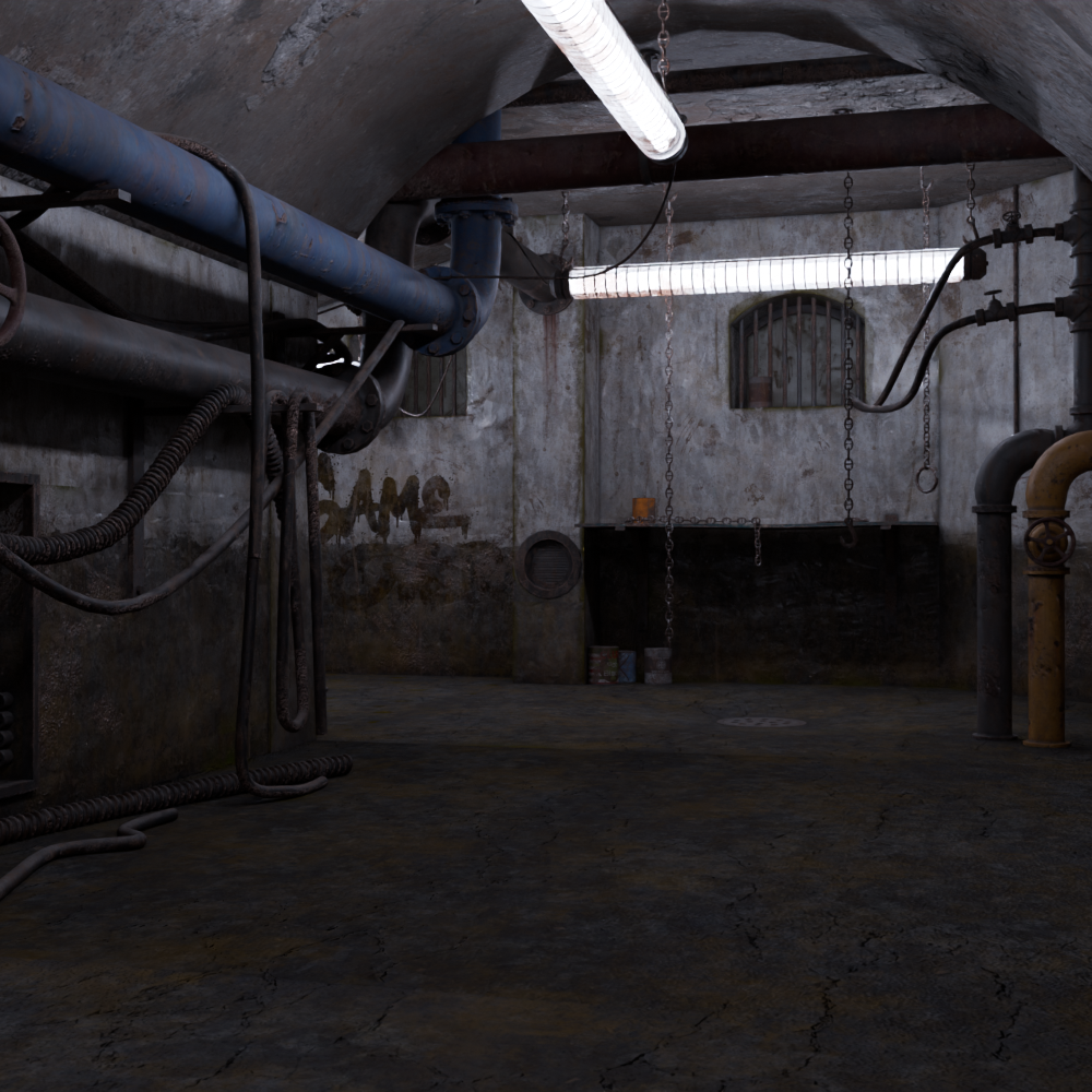 Open3DLab • Creepy Basement