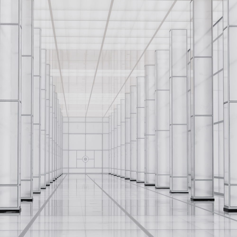 Open3DLab • White Hall Corridor
