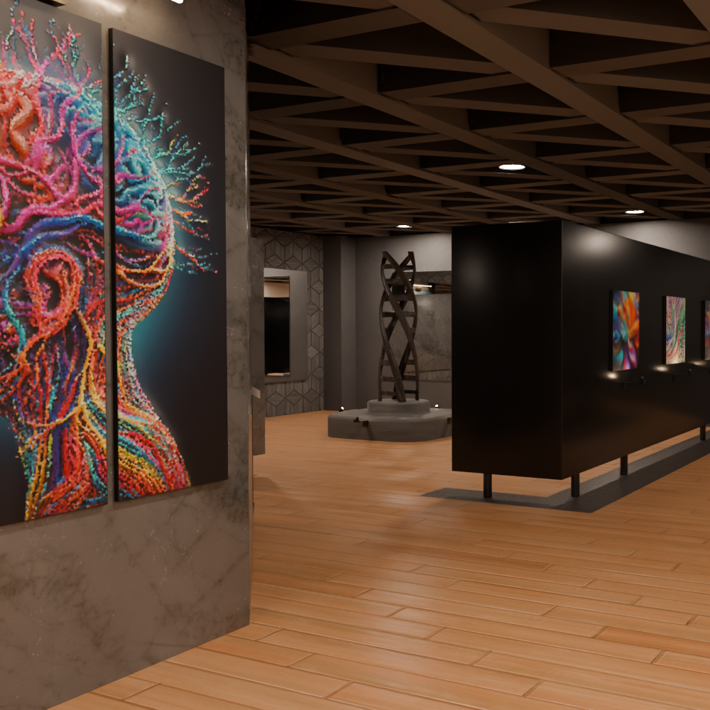 Open3DLab • Mini Art Gallery
