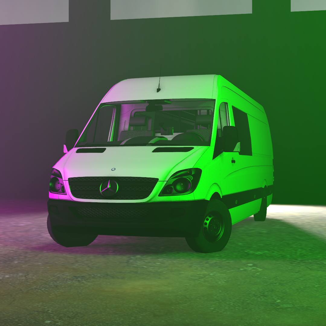 Open3DLab • [Vehicles]-[Van]
