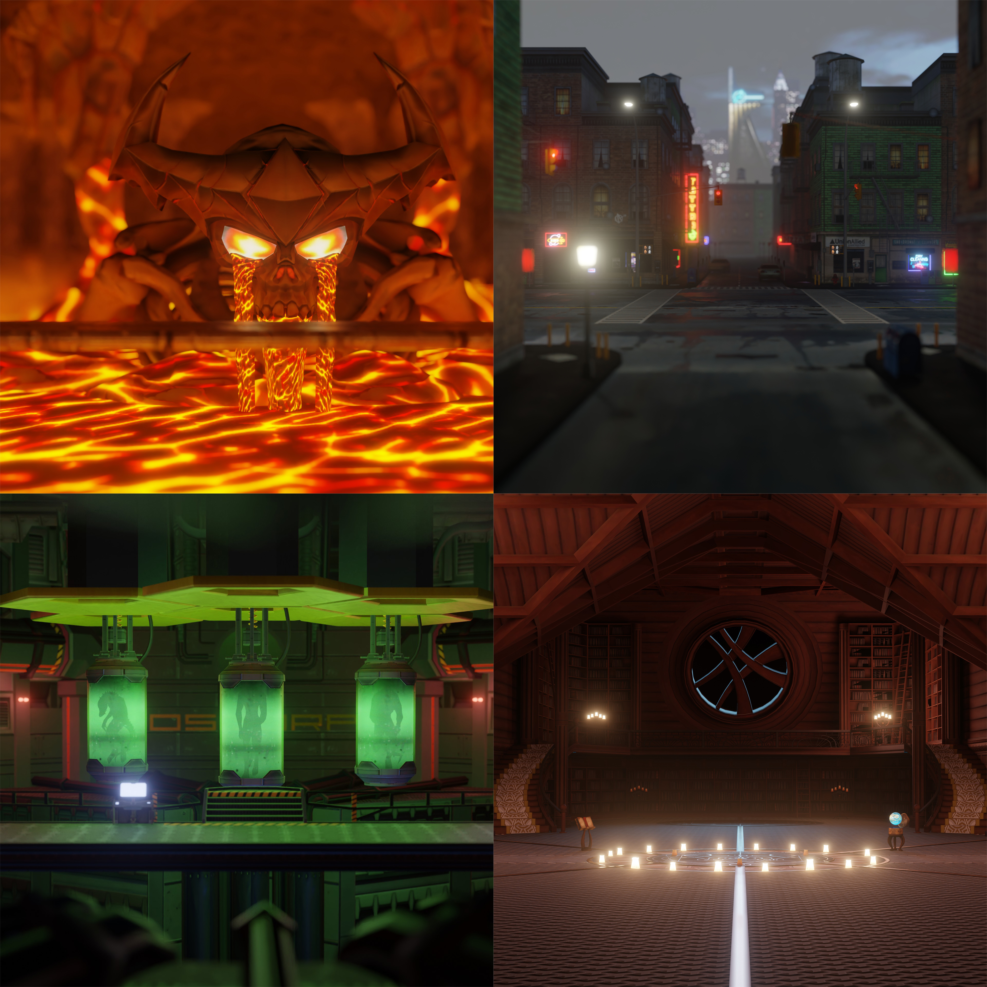 Open3DLab • Map Pack 4 : Marvel Contest of Champions