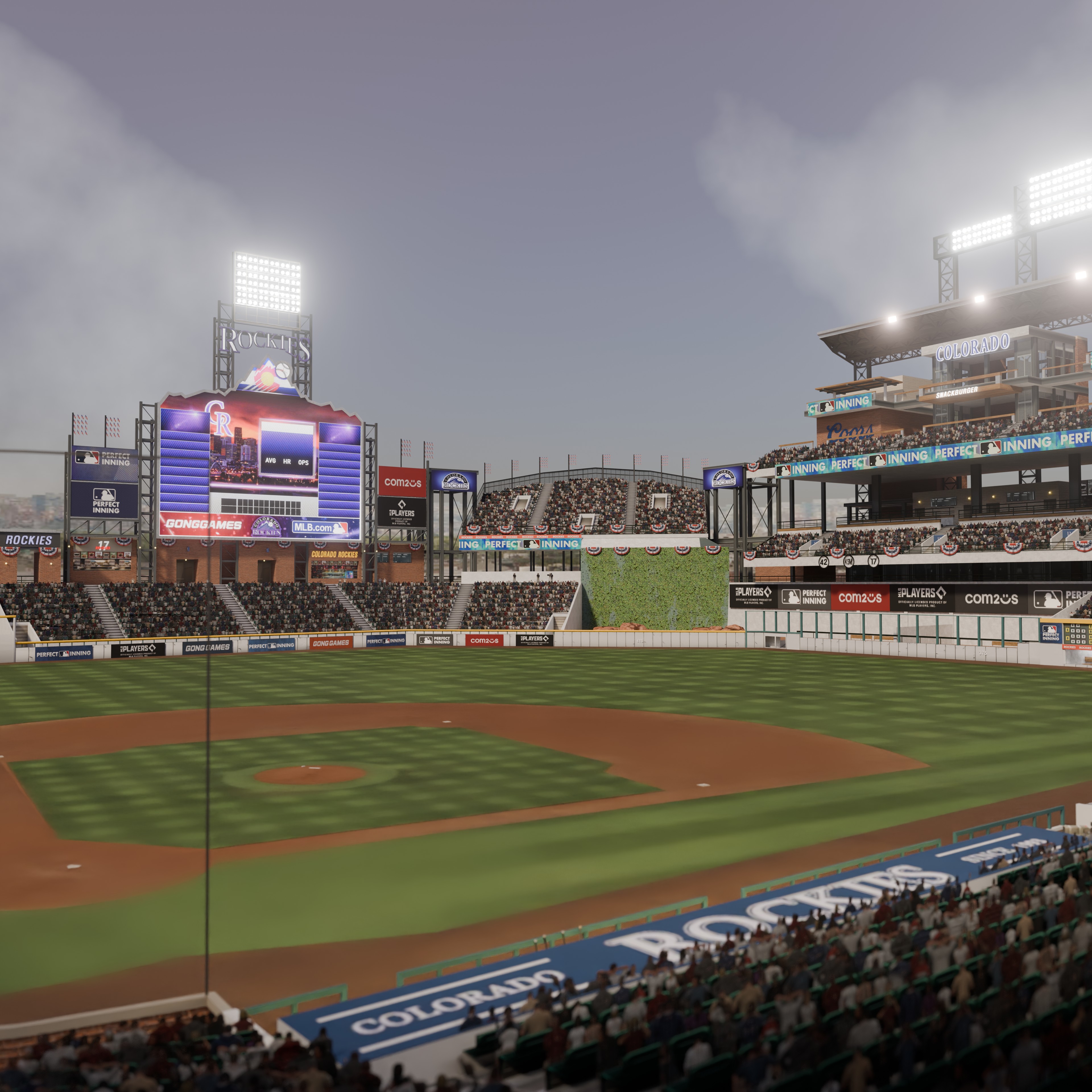 Open3DLab • Coors Field : MLB Perfect Inning