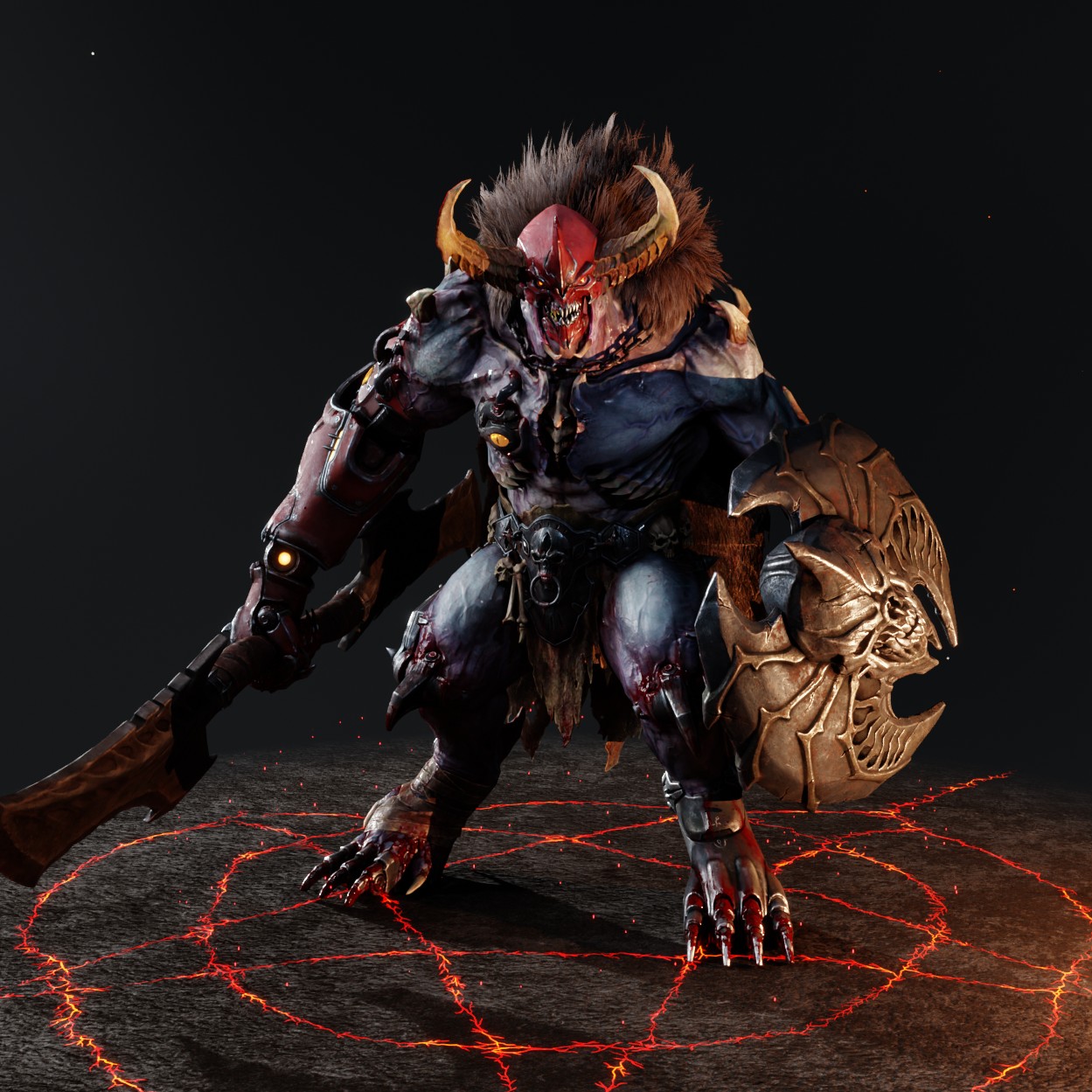 Open3DLab • Agaddon Hunter | Doom The Dark Ages