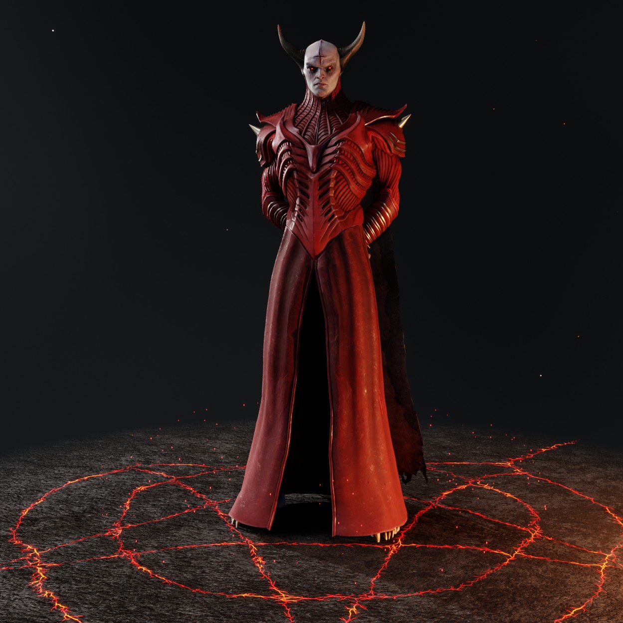 Open3DLab • Prince Ahzrak | Doom The Dark Ages
