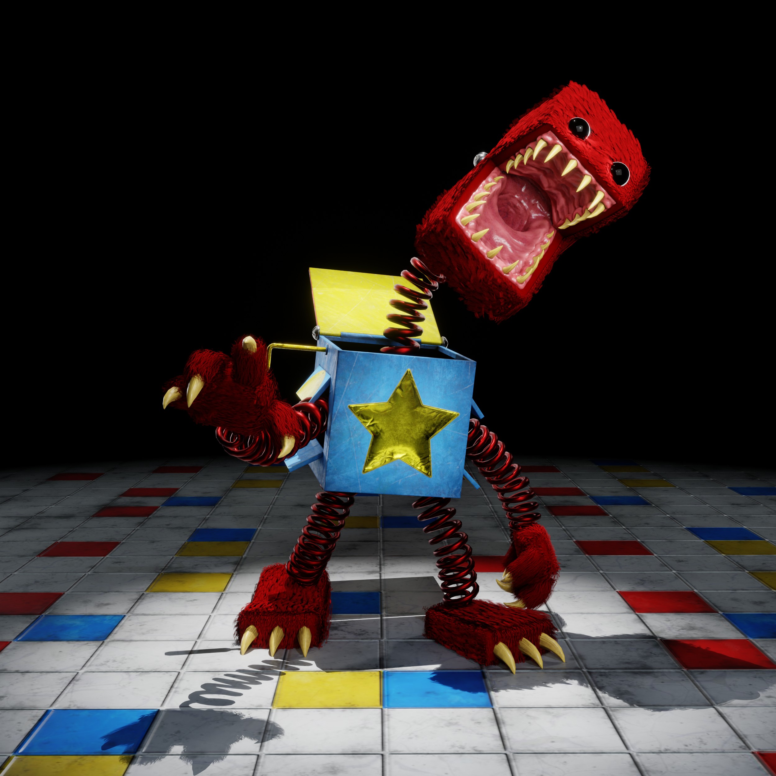 Open3DLab • Boxy Boo | PROJECT: PLAYTIME