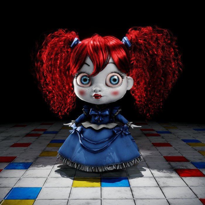 POPPY ポピー　ギャザースリーブクロップドMA-1 Open3DLab • Poppy | Poppy Playtime: Chapter 5