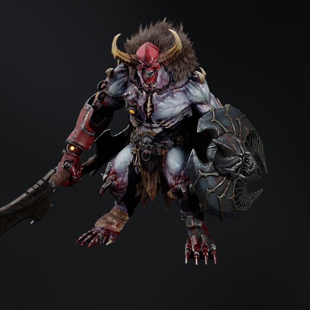 Open3DLab • Agaddon Hunter | Doom The Dark Ages