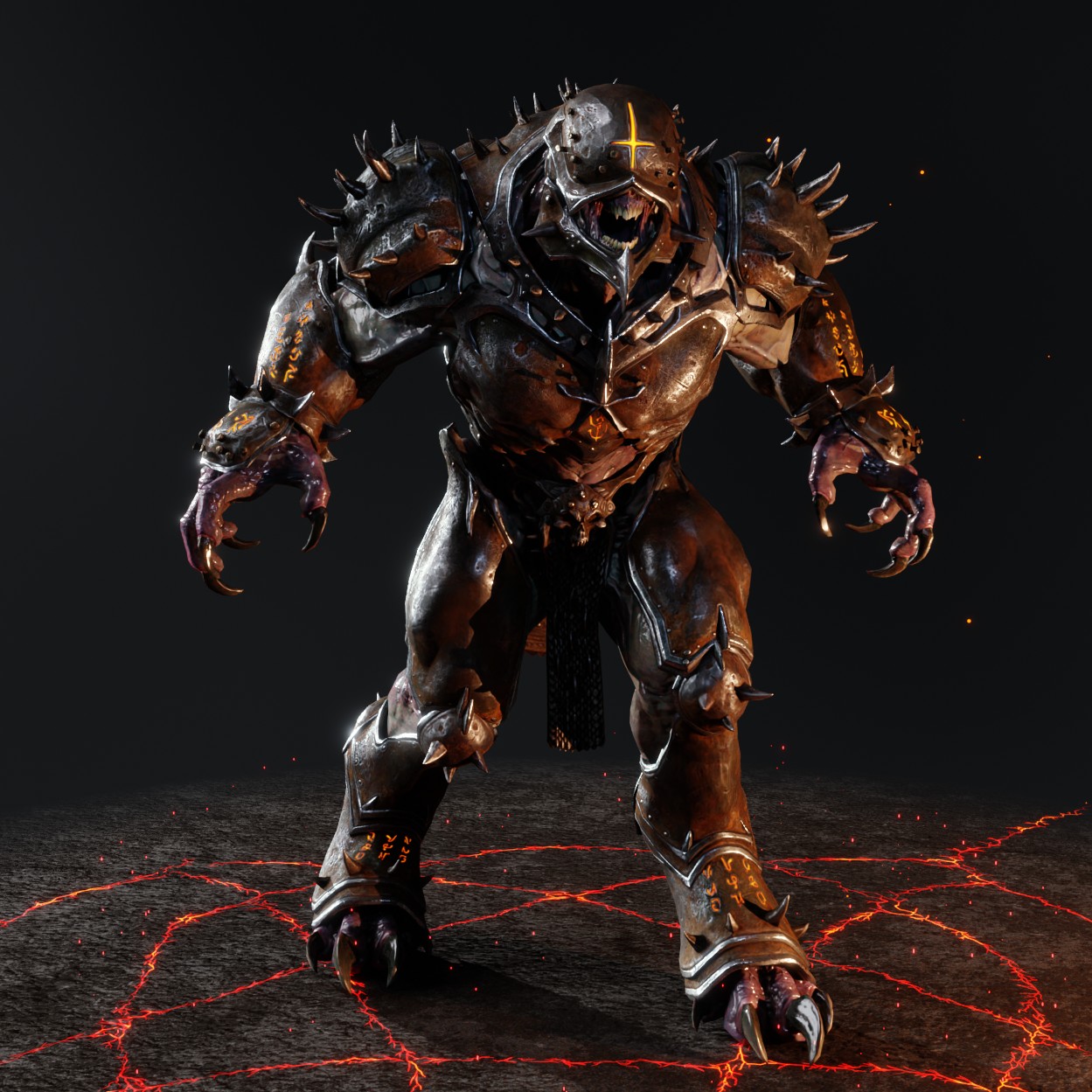 Open3DLab • Hell Knight | Doom The Dark Ages
