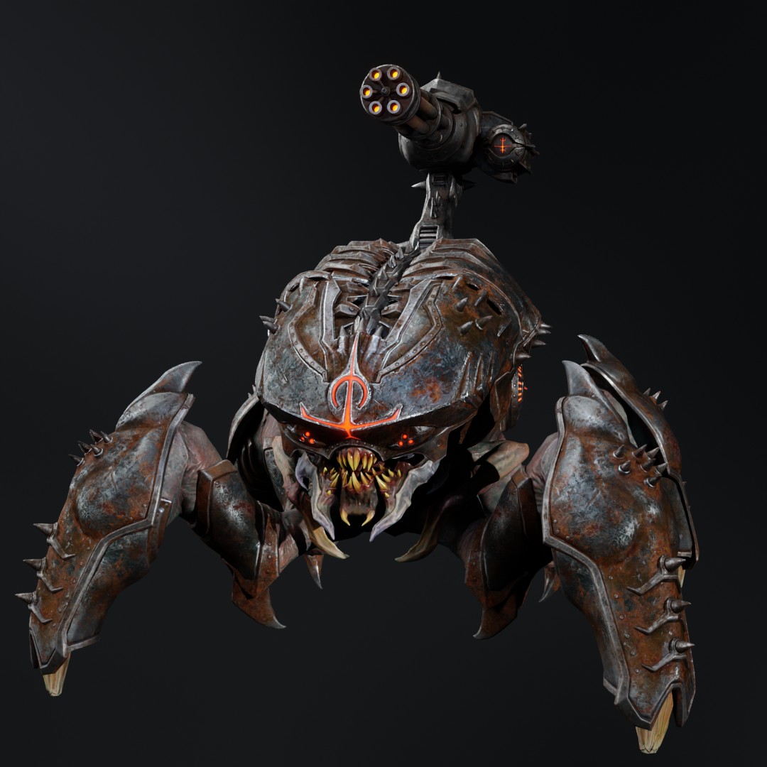 Open3DLab • Arachnotron | Doom The Dark Ages