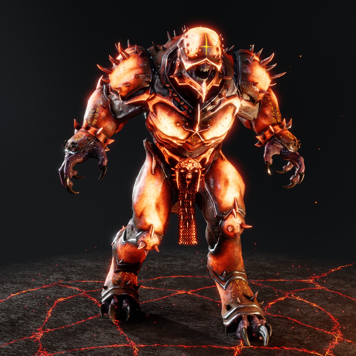 Open3DLab • Hell Knight | Doom The Dark Ages