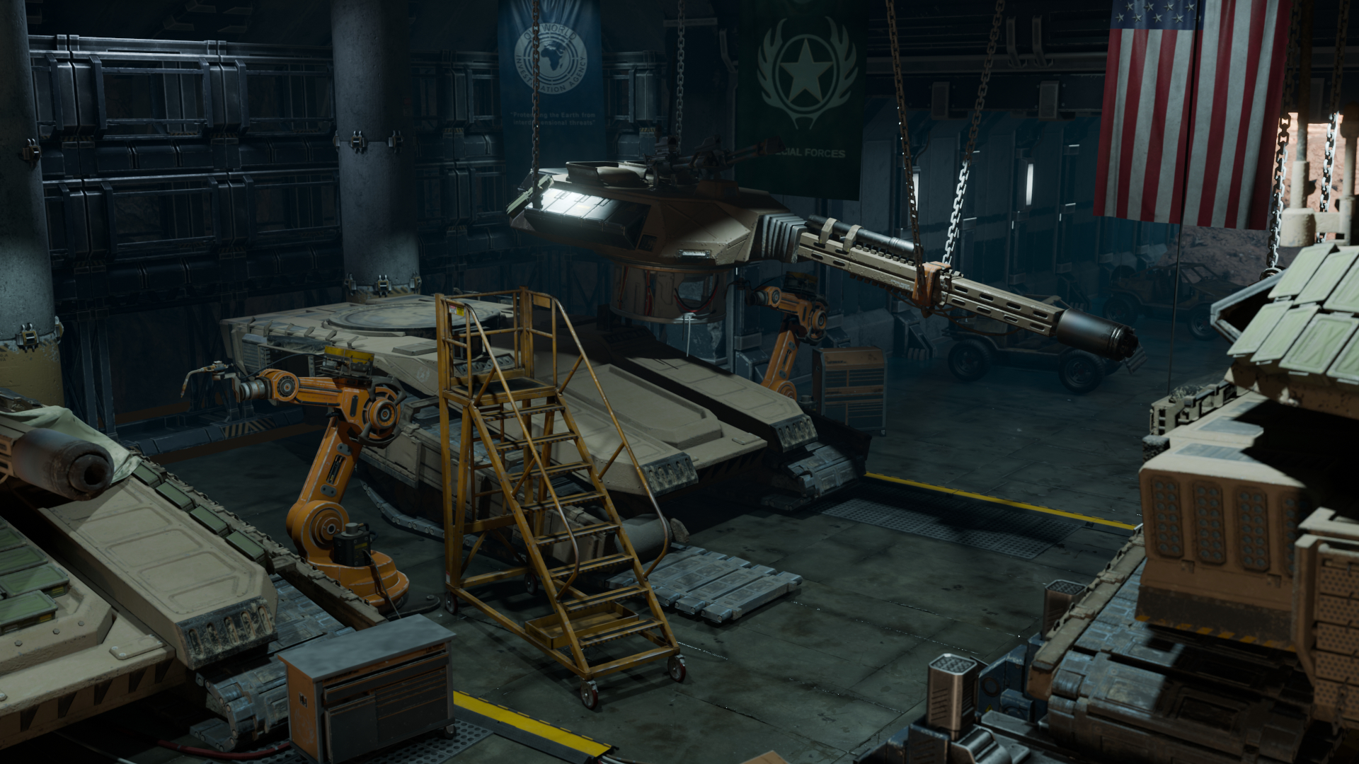 Open3DLab • Tank Garage Bunker - MK11