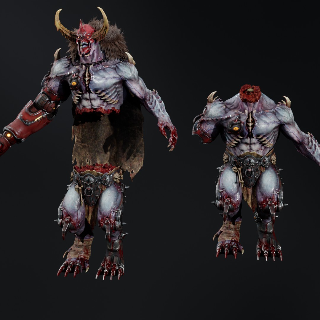 Open3DLab • Agaddon Hunter | Doom The Dark Ages