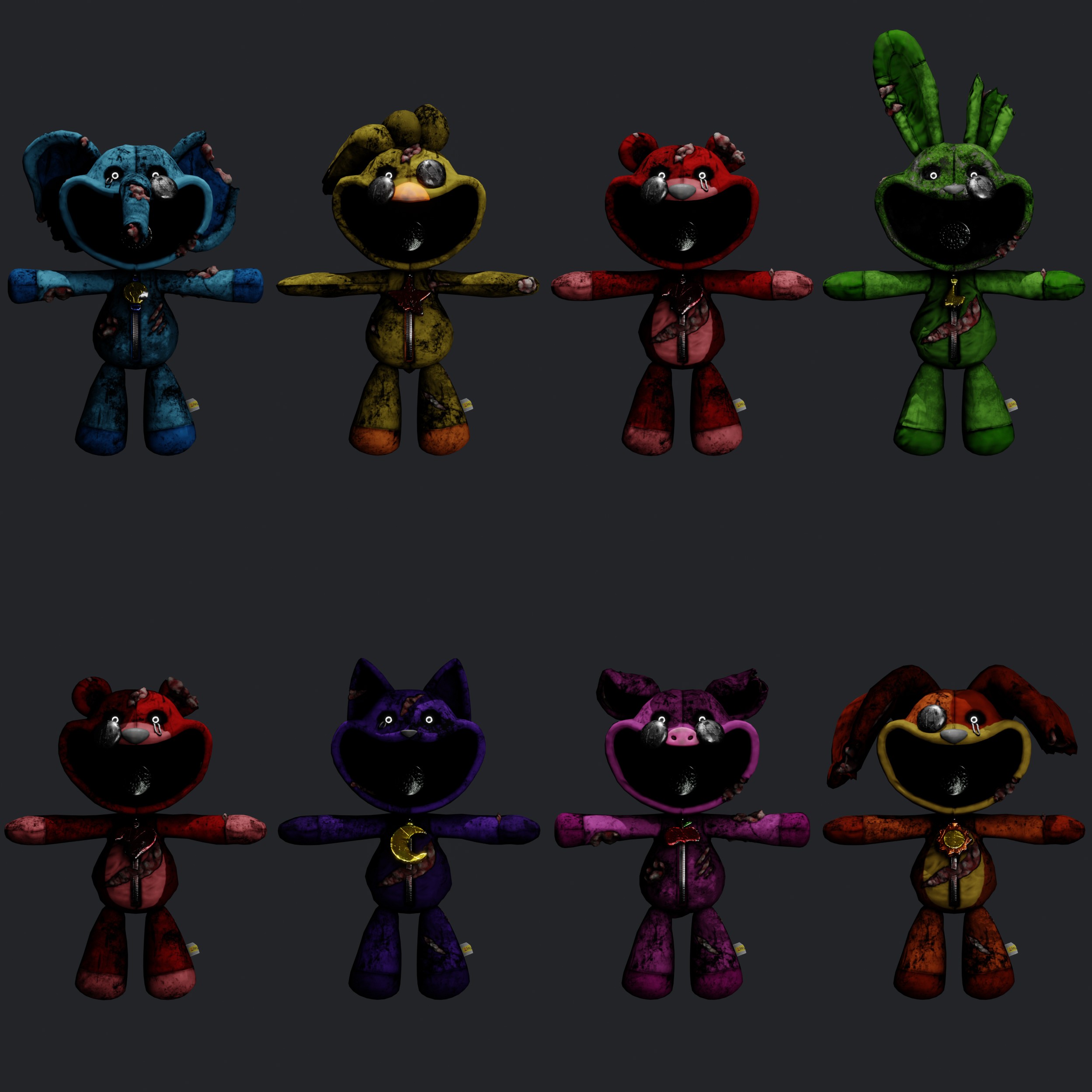 Open3DLab • Smiling Critters | Poppy Playtime: Chapter 3