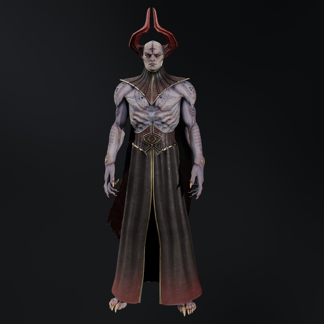 Open3DLab • Prince Ahzrak | Doom The Dark Ages