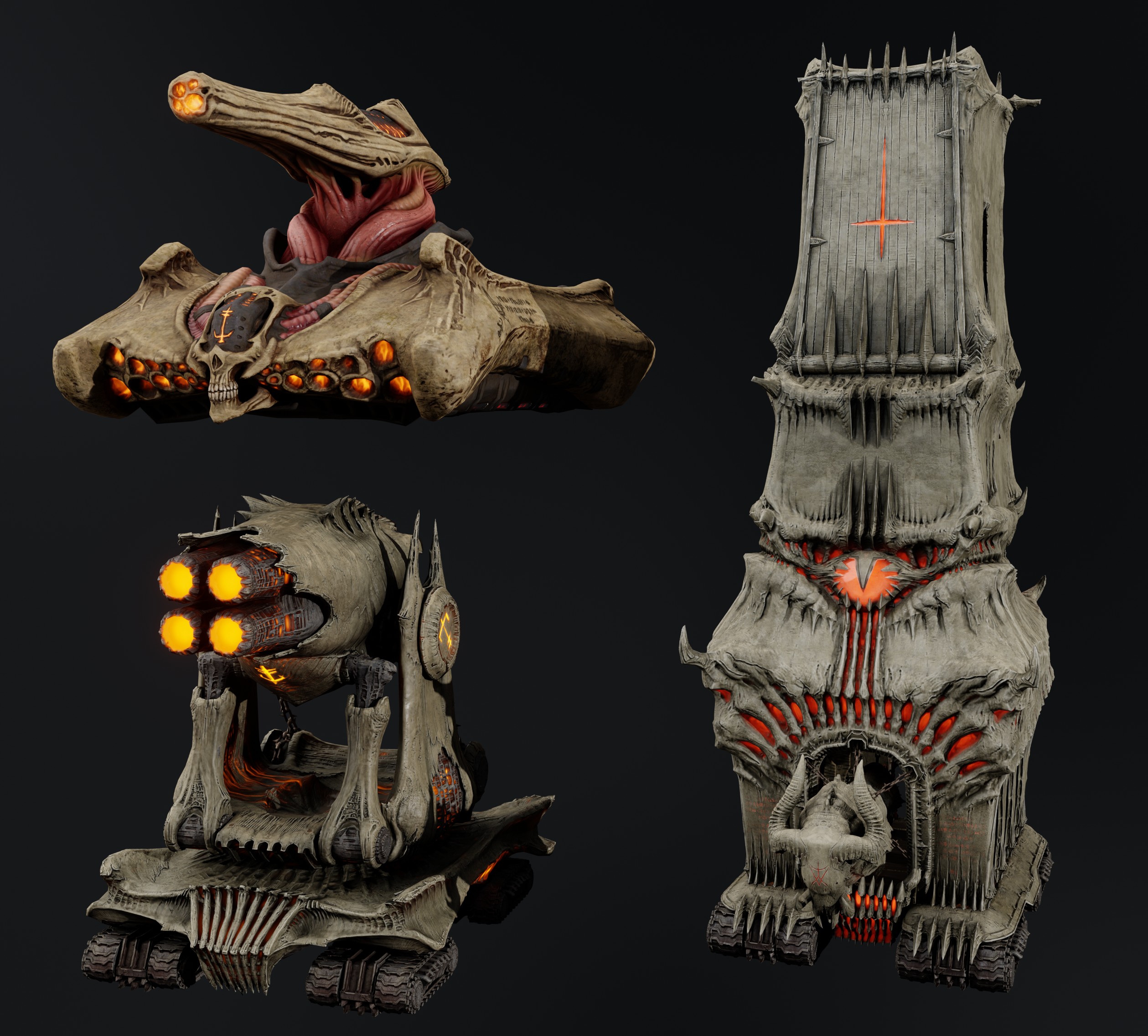 Open3DLab • Vehicles | Doom The Dark Ages