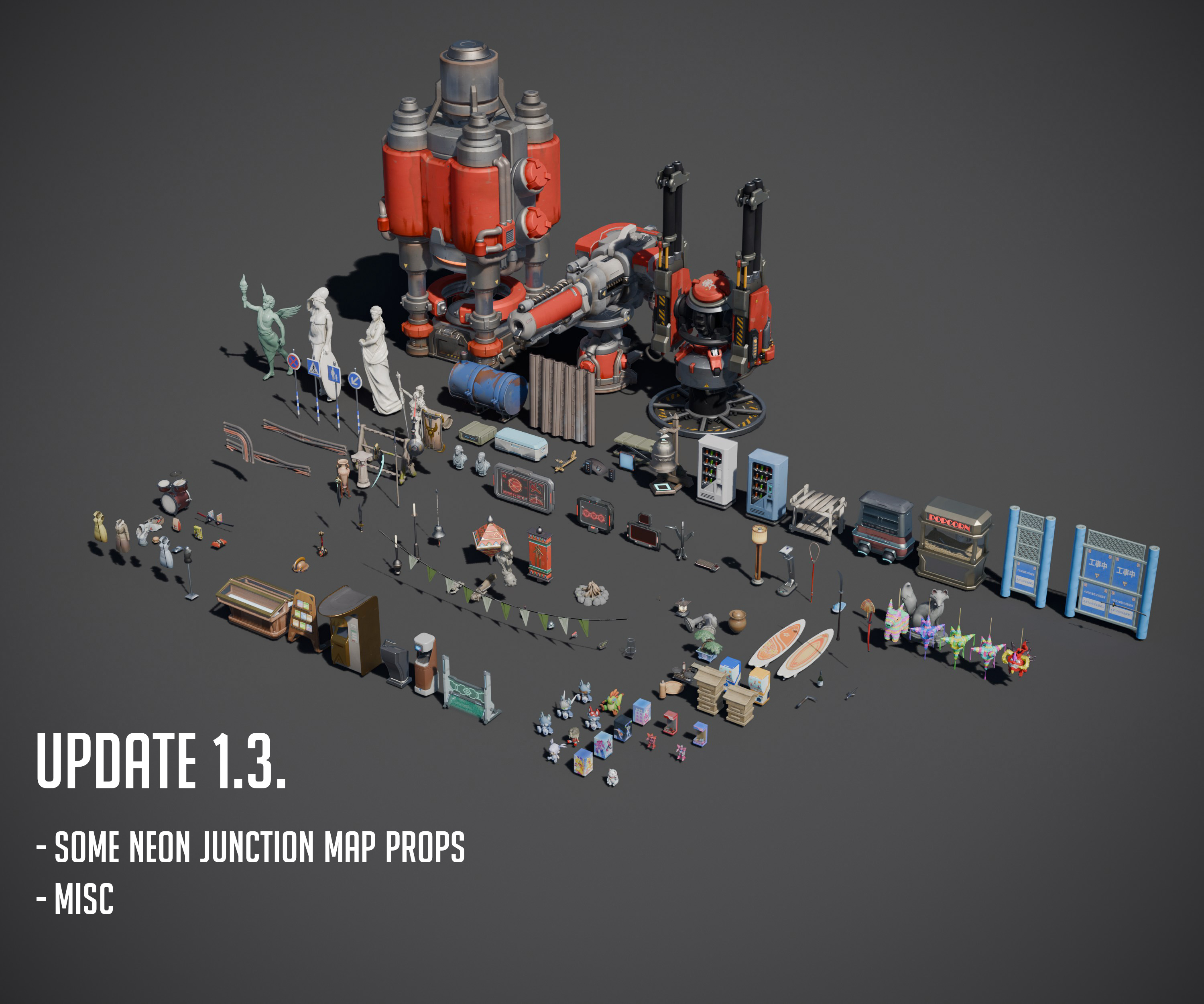Open3DLab • Overwatch - Prop pack