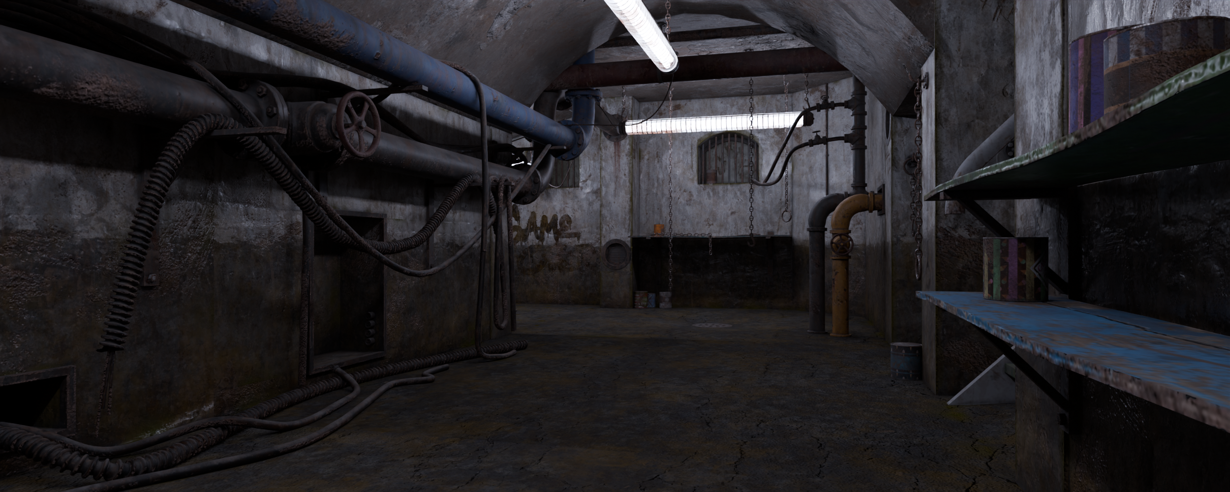 Open3DLab • Creepy Basement