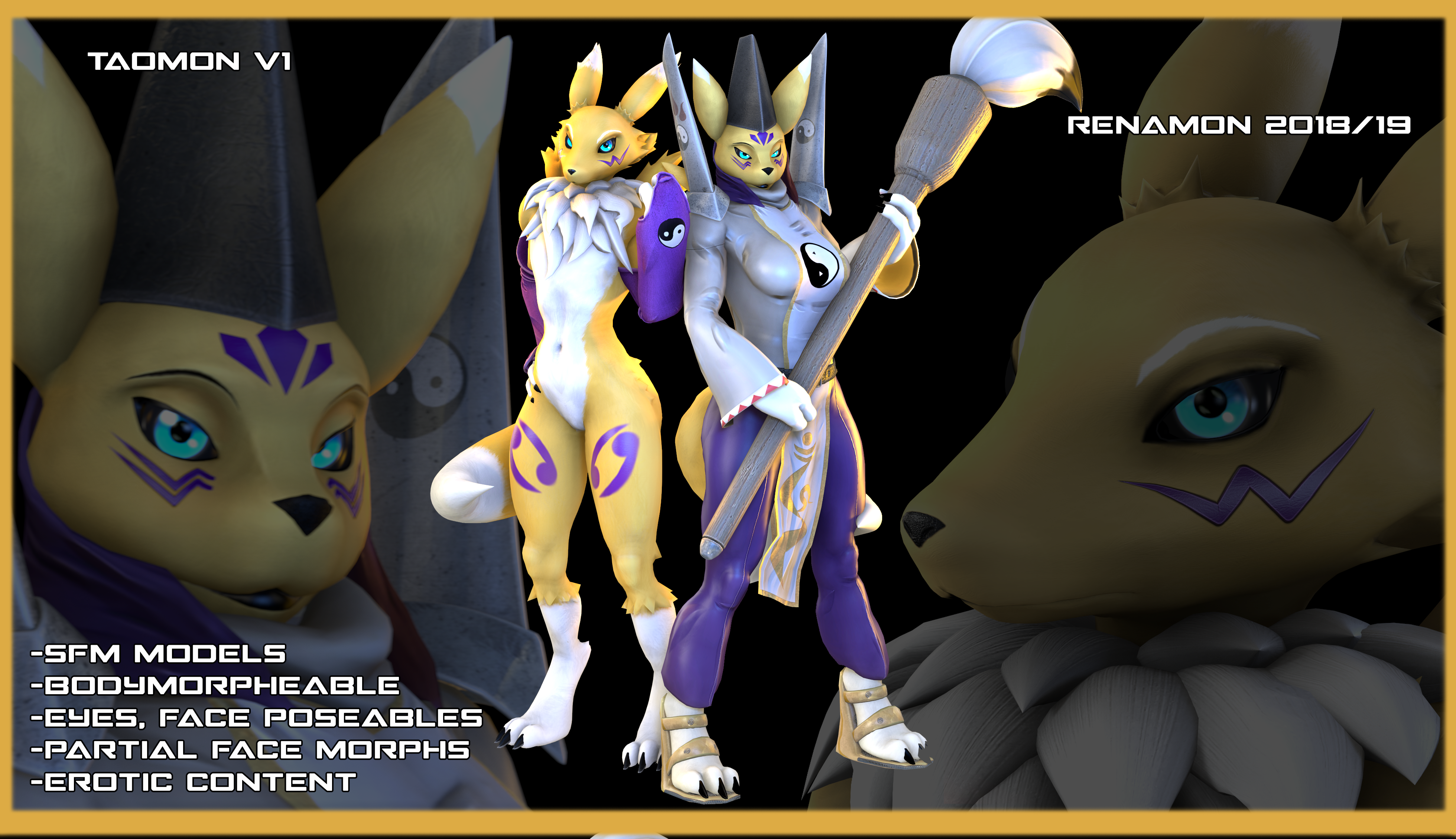 SFMLab • TAOMON + Renamon 2018/19