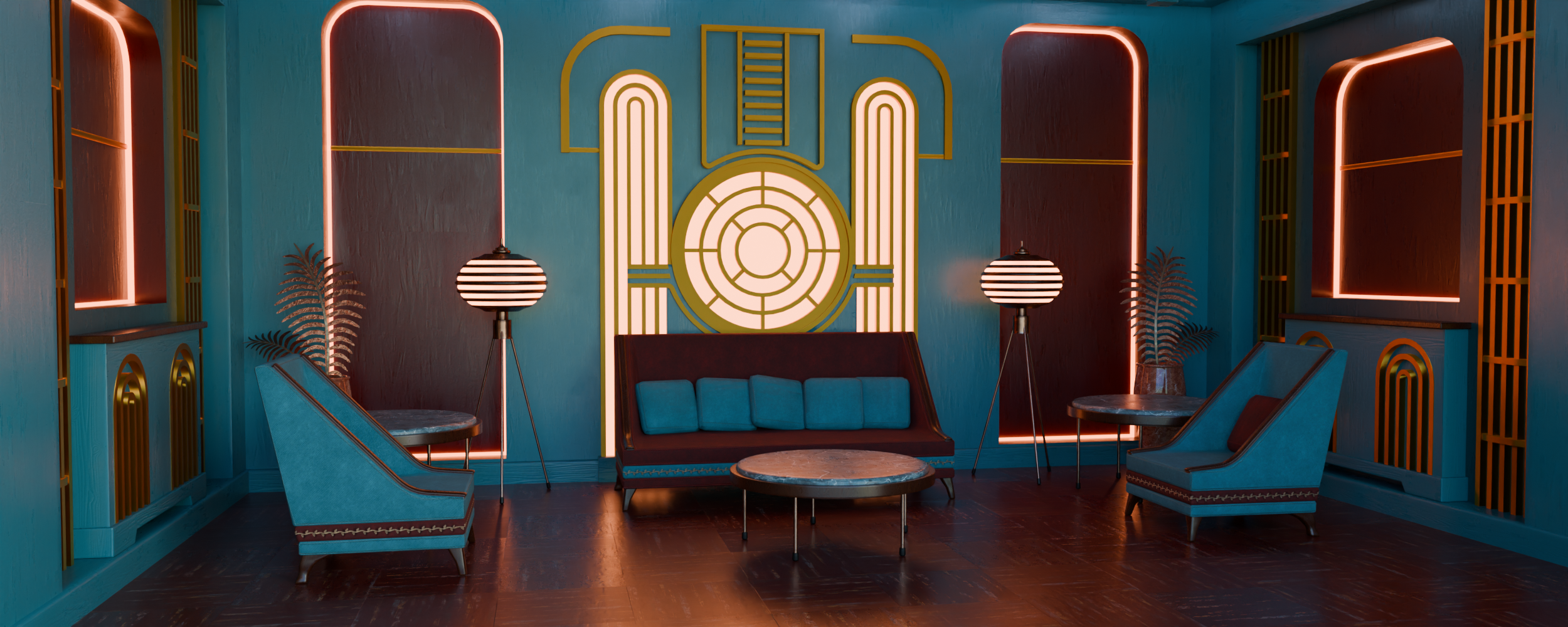 Open3DLab • Art Deco Nook