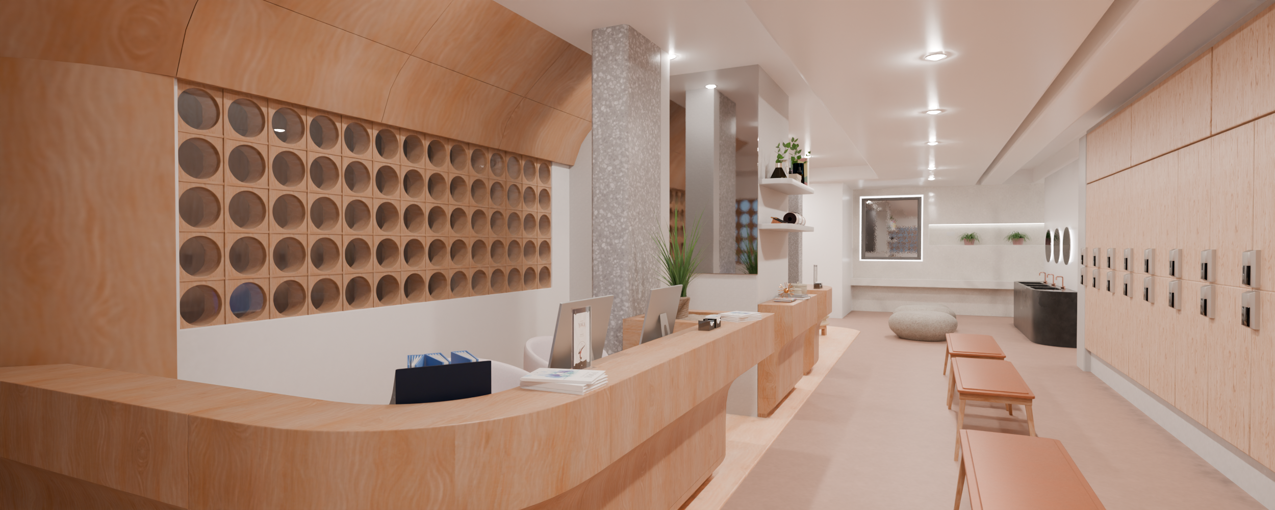 Open3DLab • Yoga Club Reception