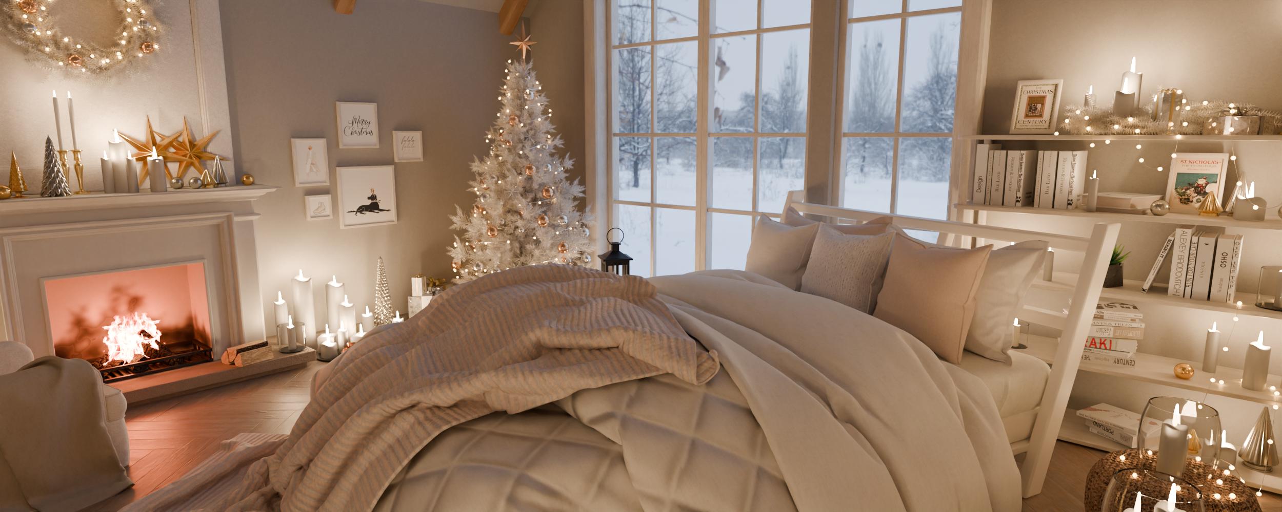 Open3DLab • White Christmas Bundle