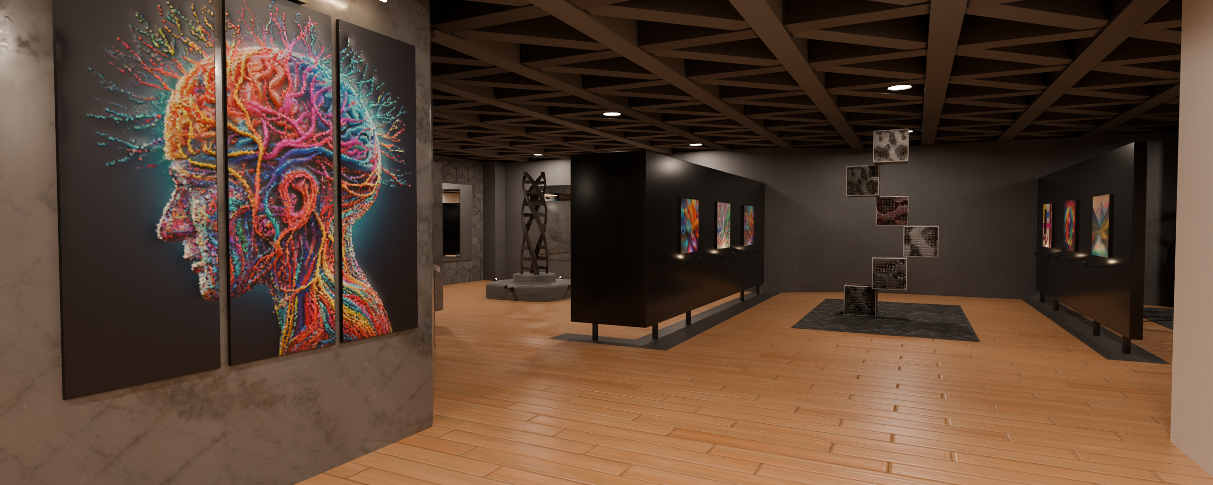 Open3DLab • Mini Art Gallery