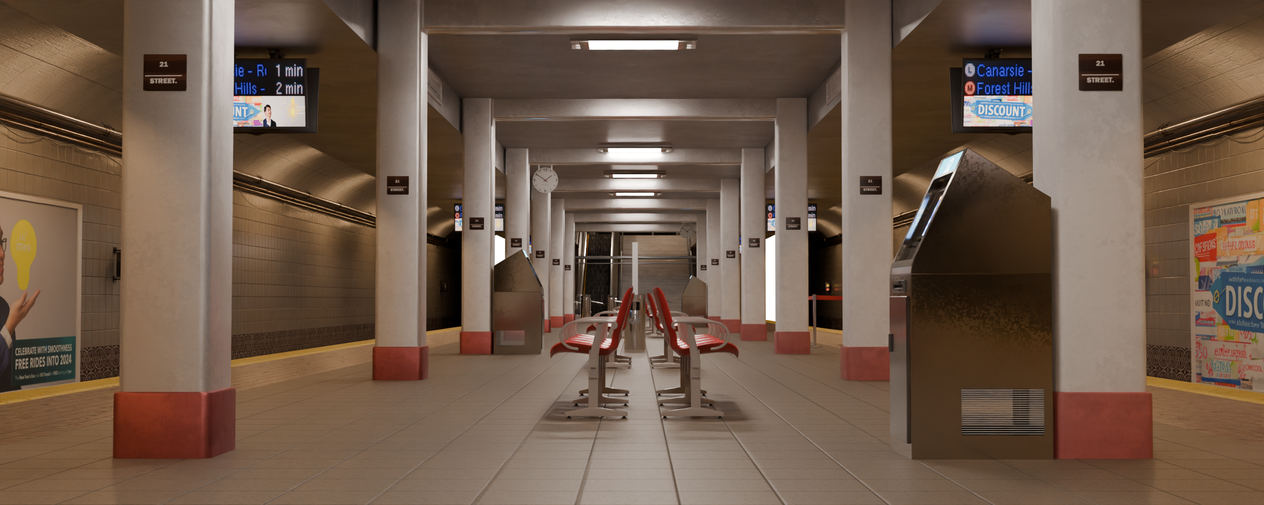 Open3DLab • Subway Metro Station