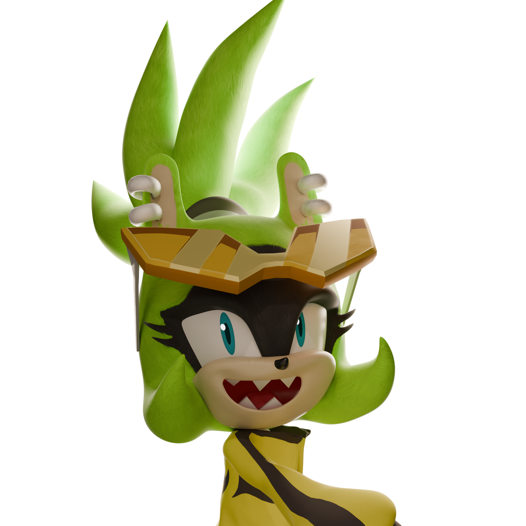 Open3DLab • Surge the Tenrec - IDW Sonic Comics - Riders Style