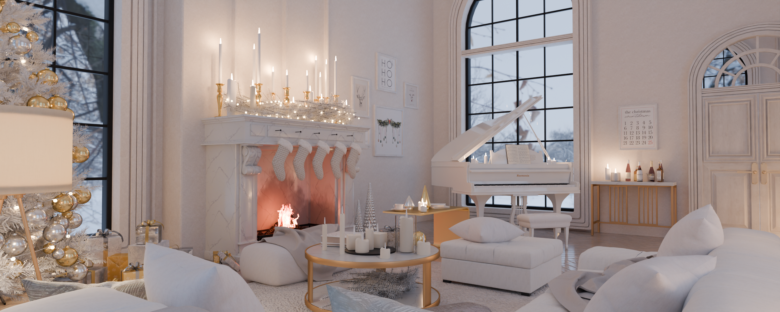 Open3DLab • White Christmas Bundle