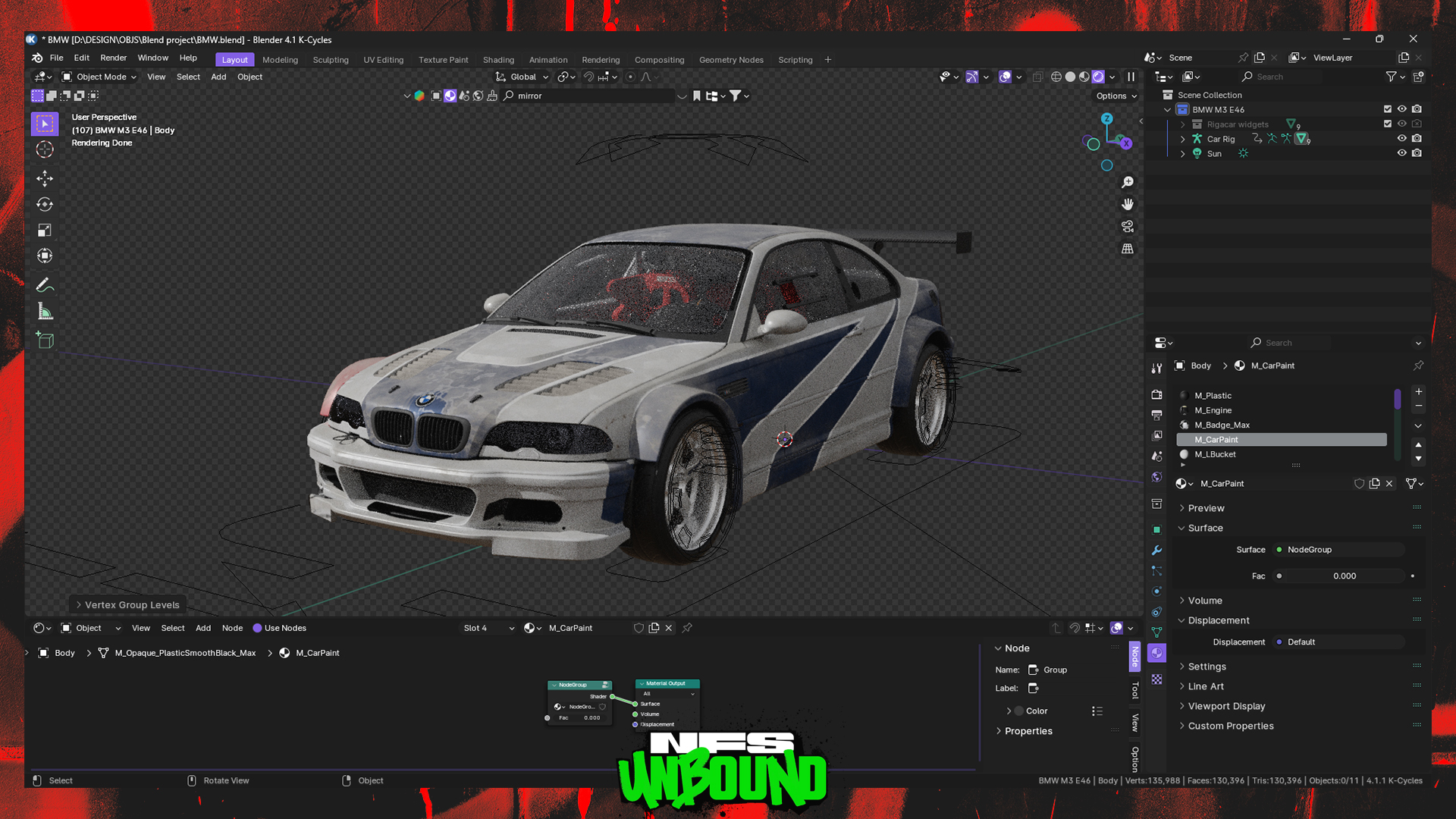 Open3DLab • BMW M3 E46 (RAZOR) | NFS Unbound