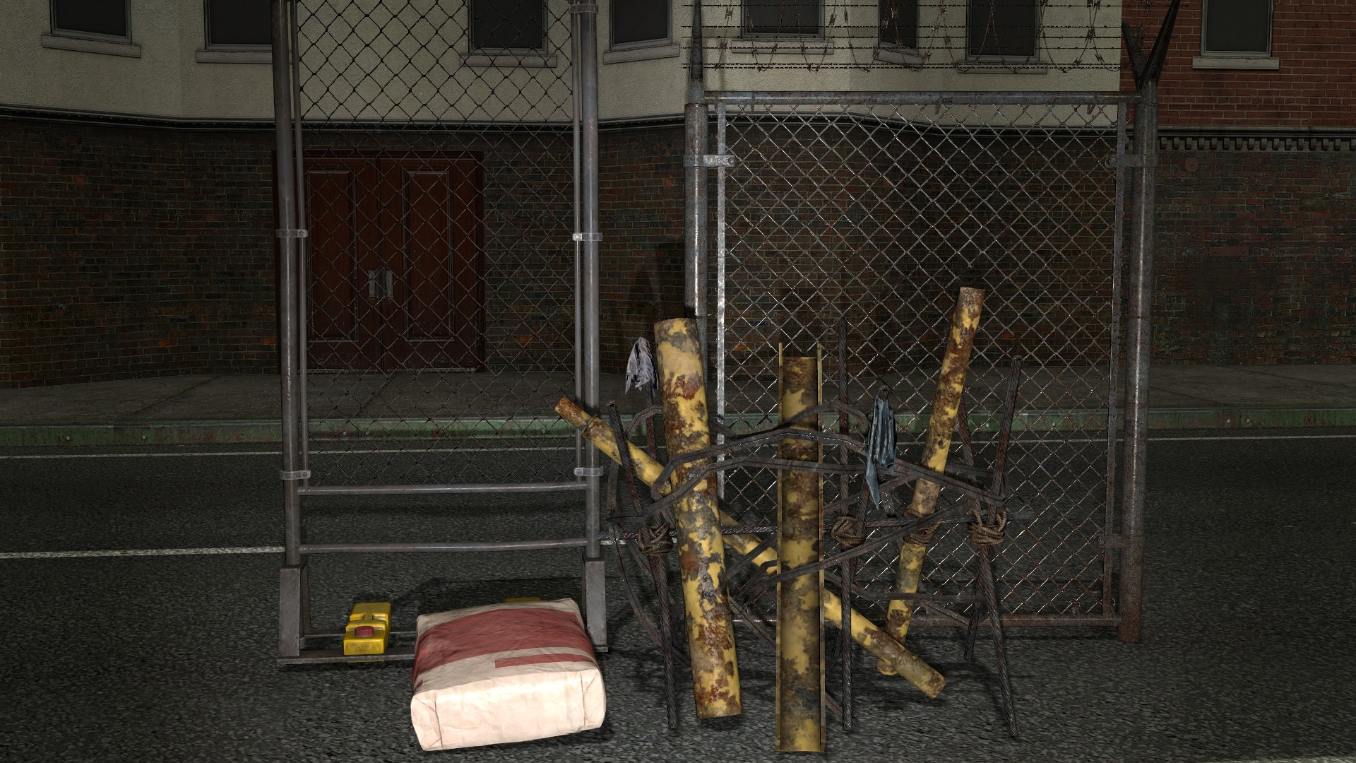 SFMLab • RE3 Remake Road Signs and Barricades Prop Pack